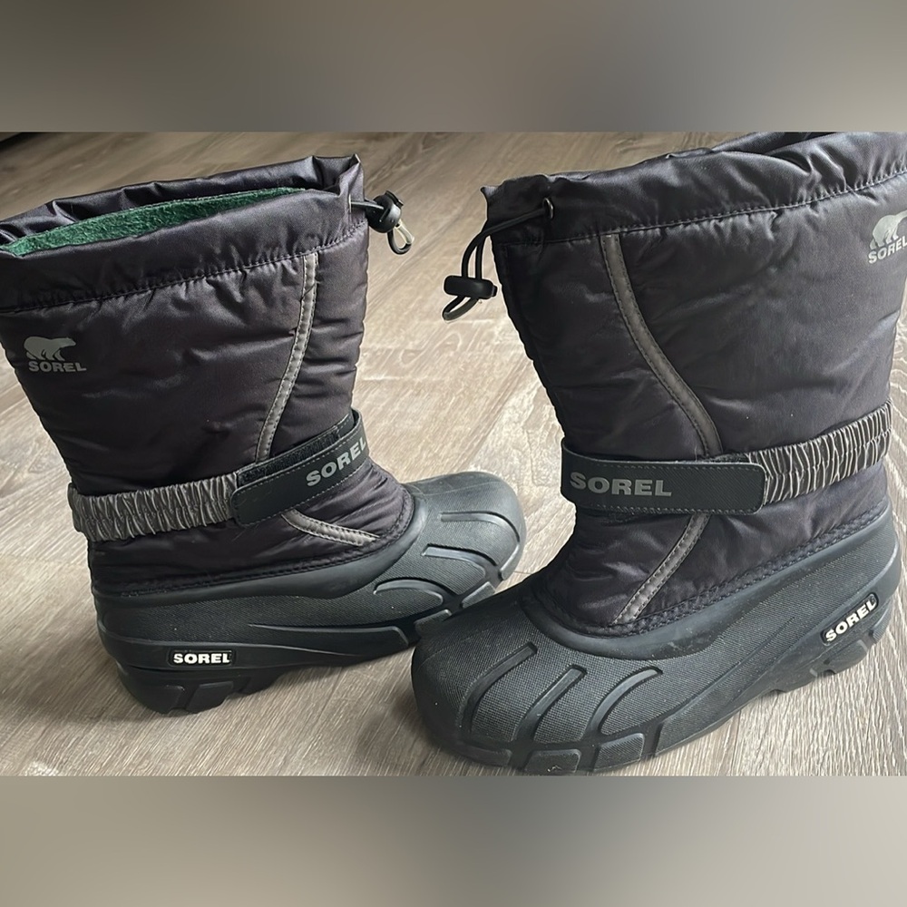Sorel Black Winter Boots